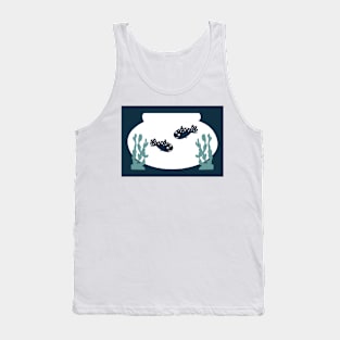 Fishy friends blue Tank Top